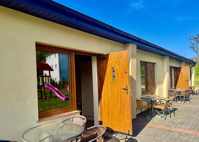 Kompleks wypoczynkowy Ośrodek Rodzinny Pod Wydmami Przy Plaży , Plac Zabaw , Rowery Sarbinowo