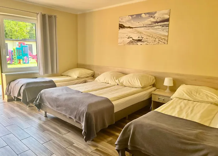 Ośrodek Rodzinny Pod Wydmami Przy Plaży , Plac Zabaw , Rowery Sarbinowo